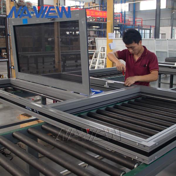 Powder Coated Aluminium Sliding Windows Sliding Basement Egress Windows for office