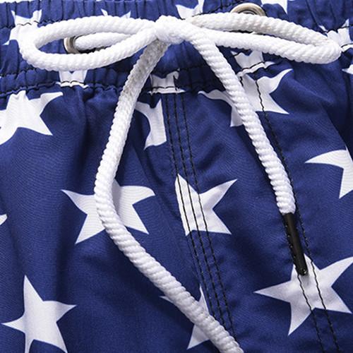 Summer Men'S Casual Beach Pants Digital Printing Quick Drying Surfing Men'S Shorts