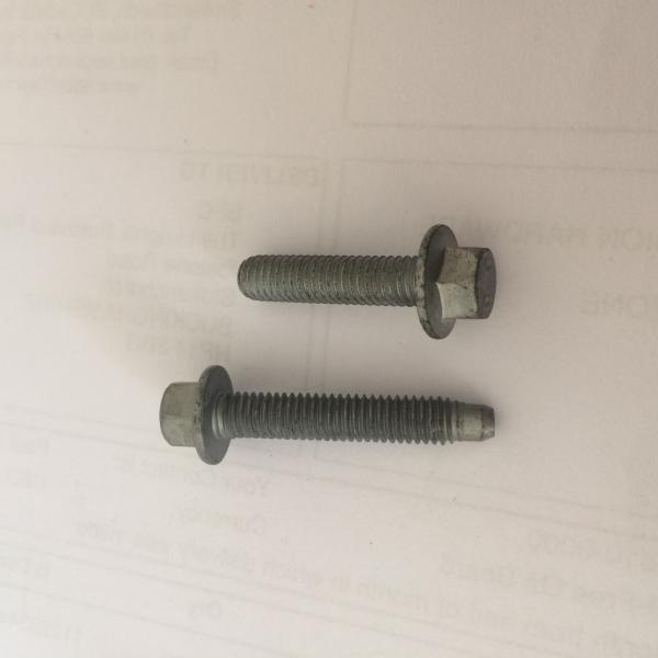 Class 8.8 Dacromet Plated Alloy Steel Flanged Hex Head Screws Flanged Hex Head Bolts Hex Flange Bolts