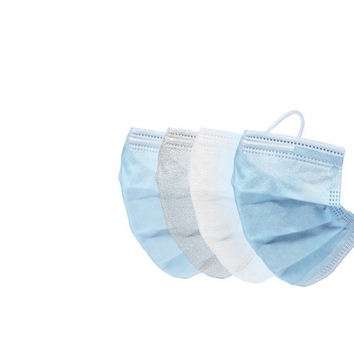 Nonwoven лицевого щитка гермошлема Earloop логотипа изготовления на заказ защитный устранимый