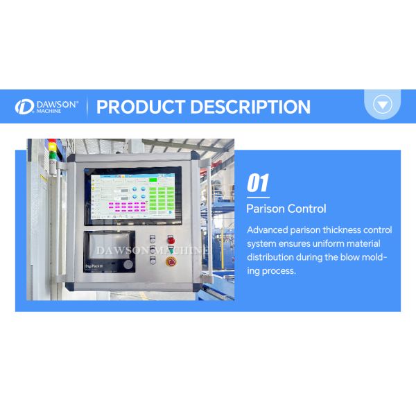 Used 1000L IBC Extrusion Blow Molding Machine with High Productivity and Accumulator Head Design