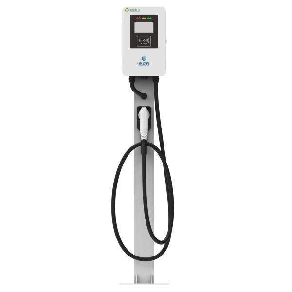 7.2KW 11KW 22KW pile de recharge à courant alternatif pour véhicules électriques muraux / post-type