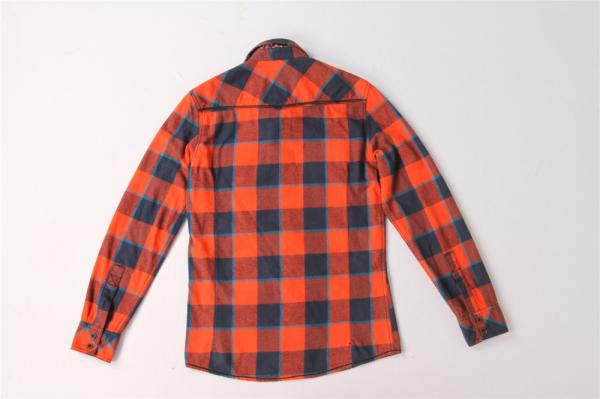 Men's High quality casual plaid shirts