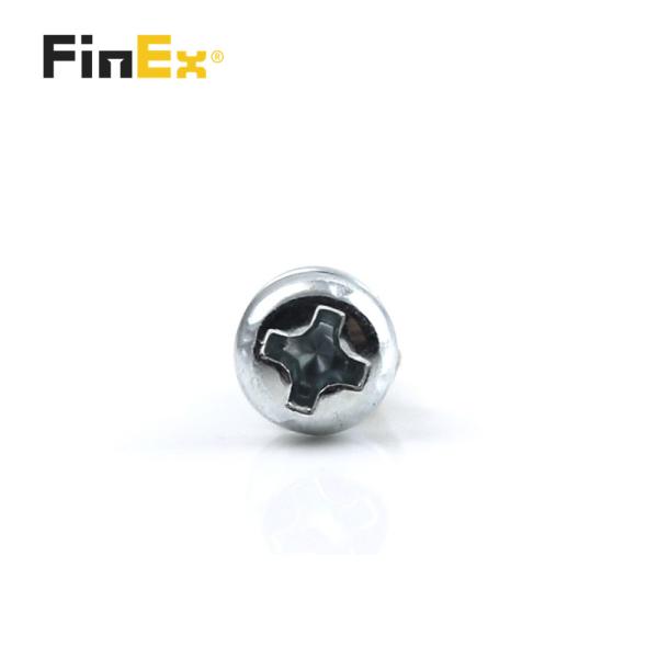 Alloy Steel Blue Zinc Plated Round Head Cross Drive Step Shoulder Screws for Industrial