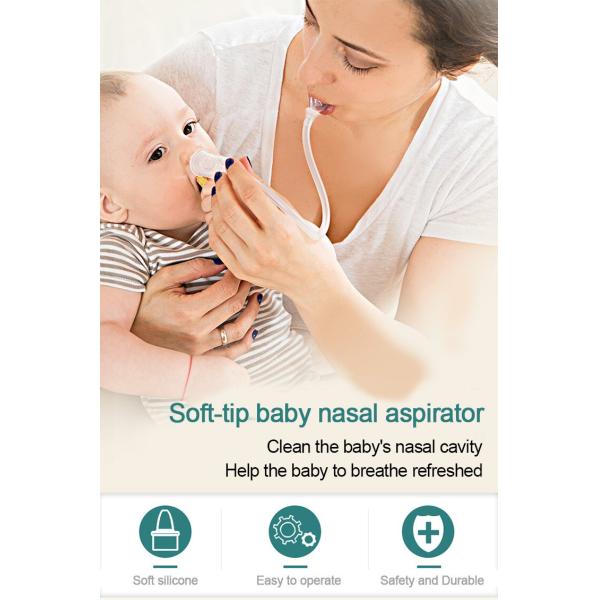 Silicone Baby Newborn Nose Cleaner 26 X 12 X 3Cm Size Infant Nasal Suction
