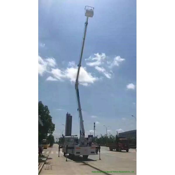 King Run 22m Truck Mounted Bucket Lift Aerial Work Platform LHD / RHD EURO 3
