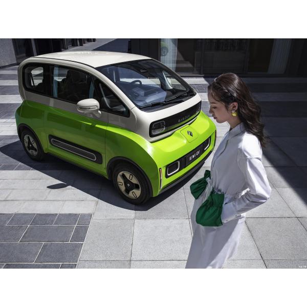 Batería de litio 2023 Baojun Adulto Mini Coche Eléctrico Conveniente Y Recargable Mini Cuatro Ruedas Vehículo de Dos Puertas