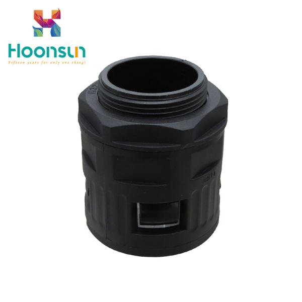 NBR Rubber Plastic Cable Glands With Anti Bending Spring