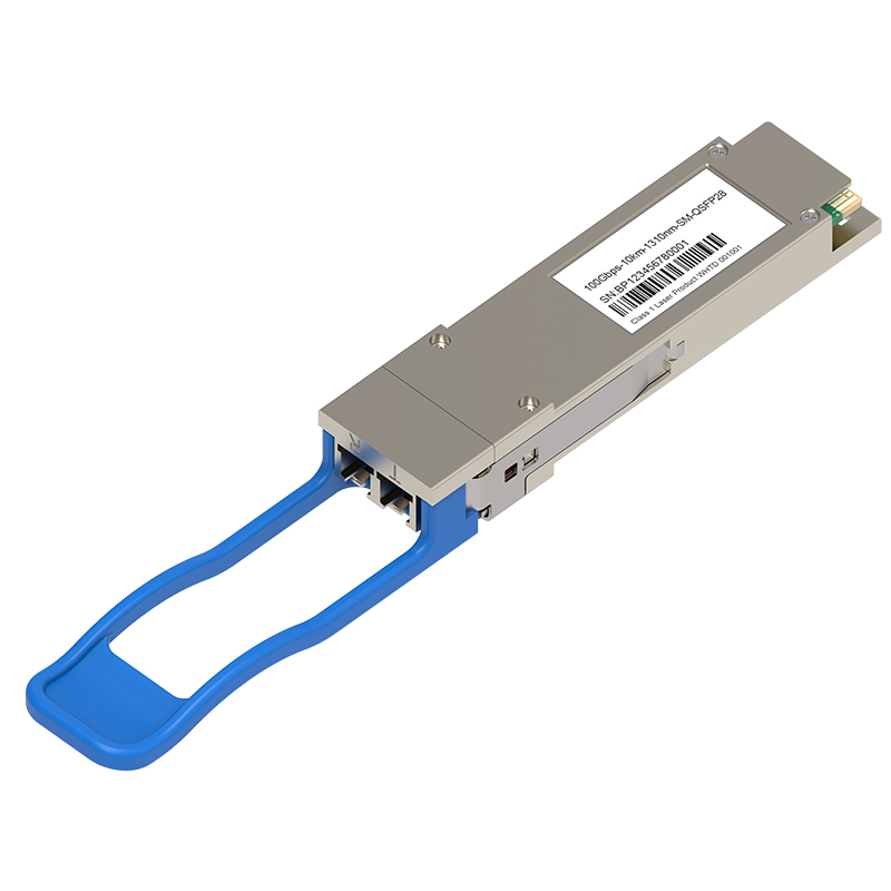 RTXM 290-806 EML основало волокно одиночного режима приемопередатчика 1310nm LR4 100G QSFP28 оптически