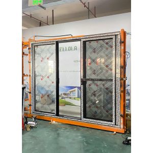 Custom AS 2047 Compliant Aluminum Sliding Glass Door with 6063-T5 Alloy and Double-Glazed Tempered Glass for Balconies