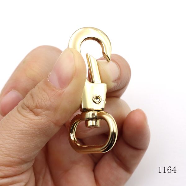 Bag Accessories Metal Snap Hook 20mm Bag Snap Hook Keychain Holder Hook Clip