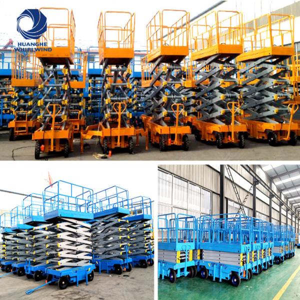 A construção elétrica Scissor o elevador automotor Scissor a plataforma de trabalho