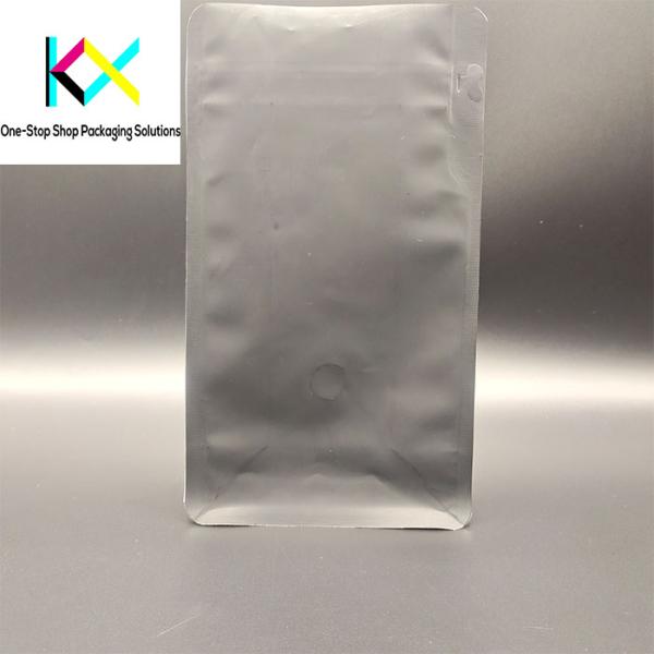 Custom Logo Printed Mylar Aluminum Foil Bags Flat Bottom Plastic Coffee Bag