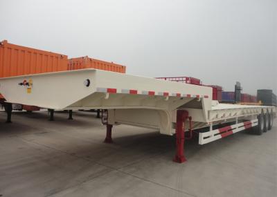 150 résistants Ton Low Bed Semi Trailer avec les axes triples de Pendel