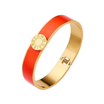 Oem Oval Cross Bracelets Roman Numerals With Diamond Ladies Valentine'S Day Birthday Gifts