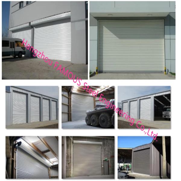 Раздвижная дверь стали огнестойкости американского стандарта дверей складчатости предохранения огня моторизованная