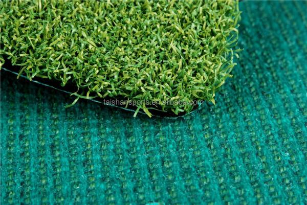 Golf artificial portátil colocando verde com apoio CPP PP Oliveira verde grama artificial