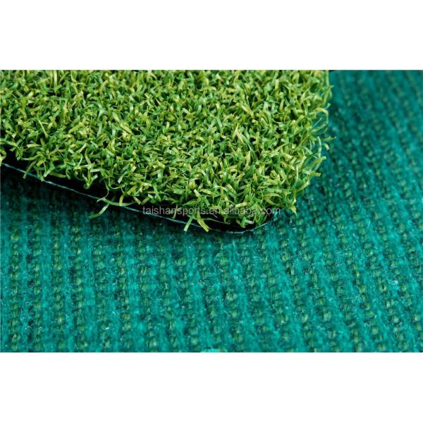 13mm Green Golf Artificial Turf For Sports Events With 230 Stitches/M Stitch Rate And 6500 Dtex