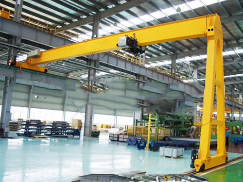 Tipo semi solo del europeo MHB del PLC 380V de la grúa de pórtico de la planta siderúrgica del haz