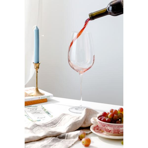 940ml Clear Crystal Long Stem Wine Glasses Lead Free 33 Oz Oversize Hand Blown