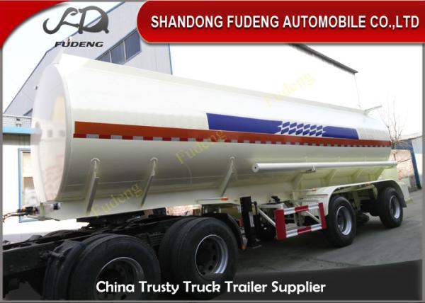 Mechanical spring suspension fuel tank trailer oil semi truck for sale