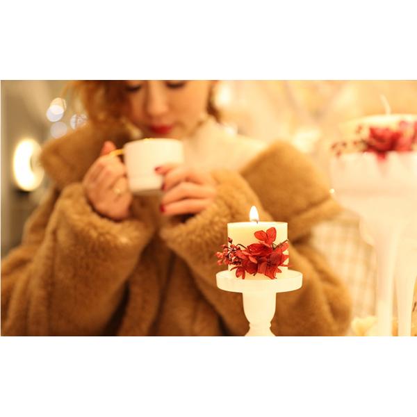 Wedding Handmade Home Scented Candles Soy Wax Luxury Pillar Scented Candles