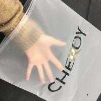 0.04mm 0.05mm Sacs à glissière en plastique recyclé 60 microns imperméable à l'eau