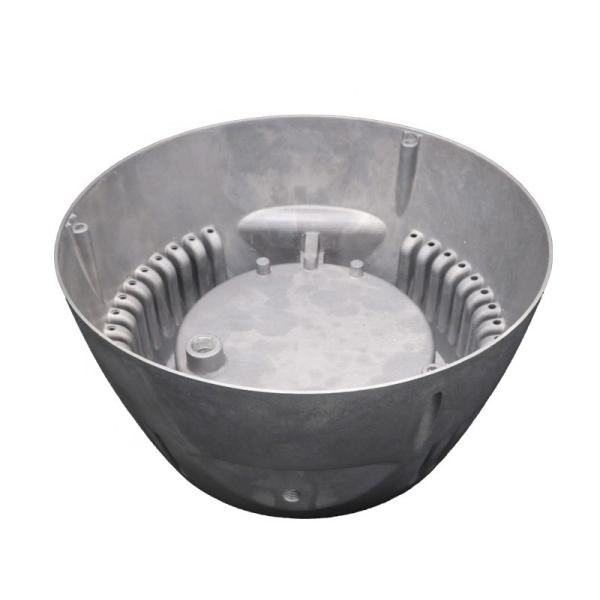 Round Extruded Aluminum Heatsink Outside Elements Economical