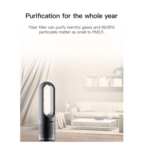 Multi 3 in1 Electric Air Purifier Cooler and Heater for Home 18/46 Inches Floor Standing