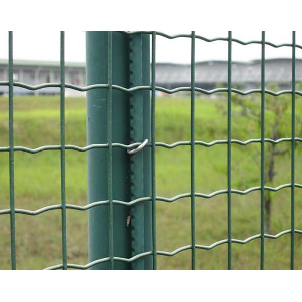 2.2mm 1.8m High Steel Welded Wire Rolled Fencing Metal Pvc Coated Rodent Proof