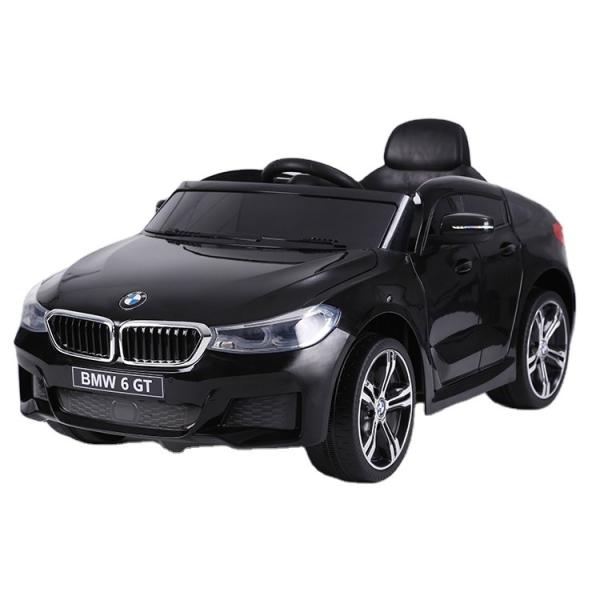 Black 2022 Juguete Elétrico para Crianças Ride On Car 6V / 12V com controle remoto e cinto de segurança
