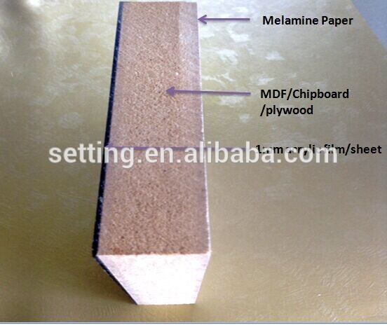 Decorative Acrylic MDF Veneer For Wall Decoration