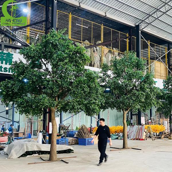 Artificial Bayan Tree Large Evergreen Ficus Tree Artificial Tree Artificial Large Decorative Indoor Tree for Wedding Decoration