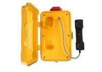 Téléphone industriel étanche IP66-IP67, résistant aux intempéries, type ligne directe d'urgence