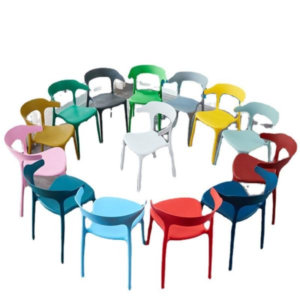 Clear Chair, Armless Acrylic Desk Chair with Golden Feet Swivel Molded Plastic Shell Chair Adjustable