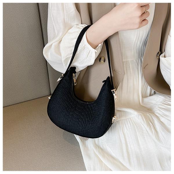 Главный материал Фильт 2023 Аллигатор-Узор ПУ Кожа Кроссбоди Hobo Сумка для женщин