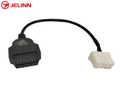 12 Pin to OBD 2 OBDII Diagnostic Cable 12Pin to 16pin OBD2 Wire Harness for Tesla Model S Year 2015 or Older
