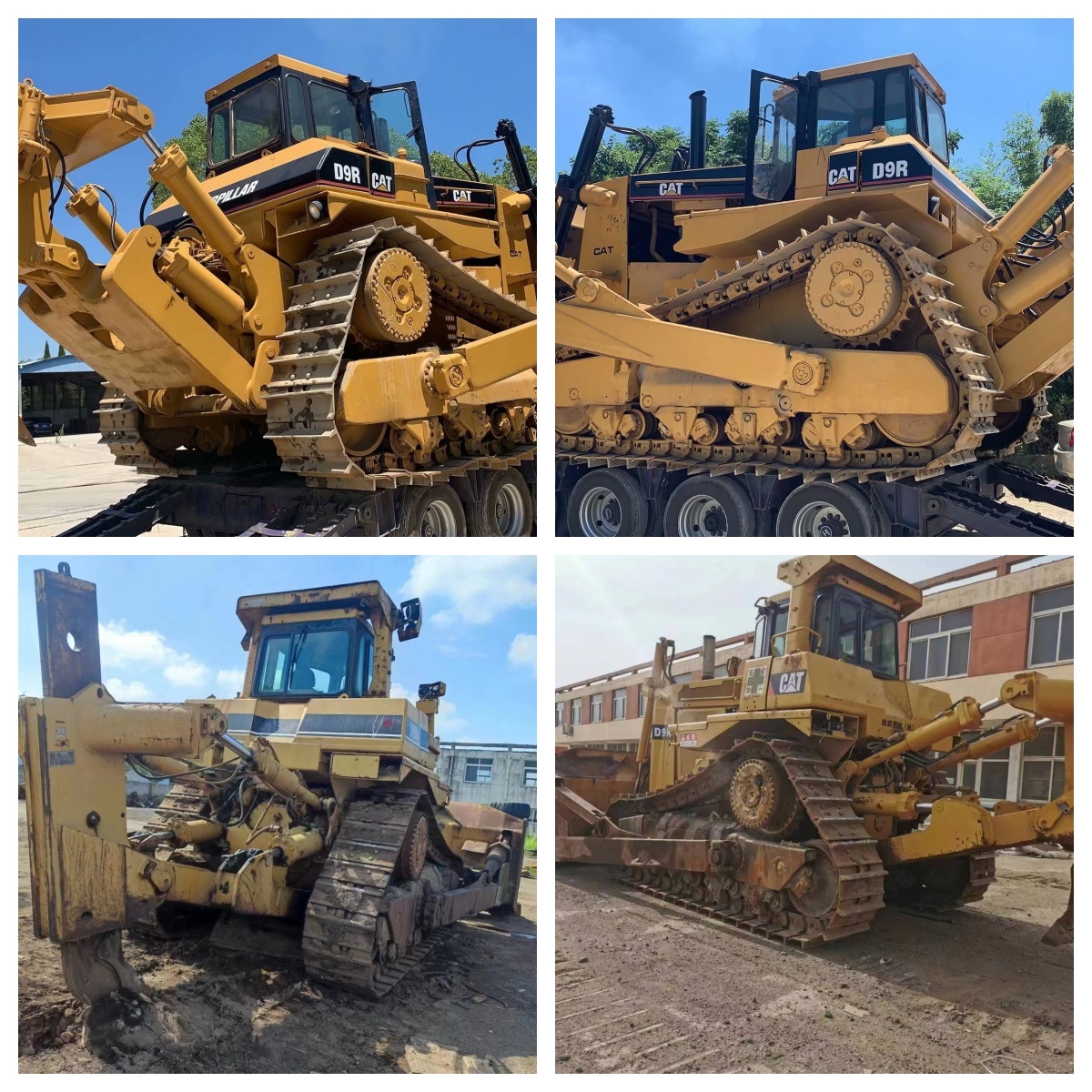 Ultimate CAT D9R Used Bulldozer 405HP Turbo Diesel 48 Ton Semi-U Blade Massive