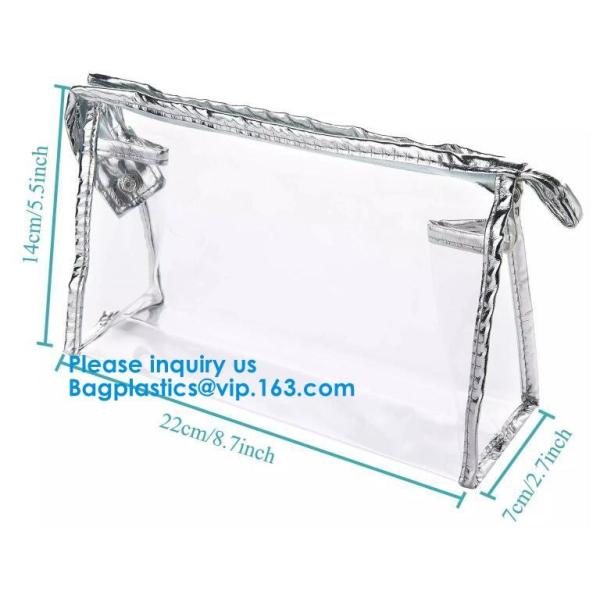 Eco-Friendly Makeup Bag Travel Large Storage Easy Carrying Transparent Women Clear Cosmetic Bag