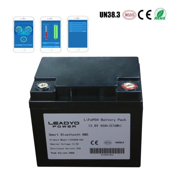 Leadyo часы 50amp Bluetooth морской батареи 12 вольт опционные
