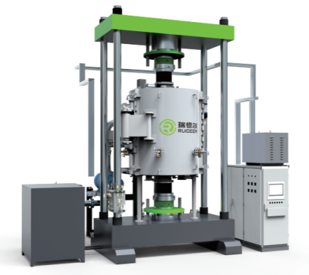 Vacuum Hot Press Sintering Furnace Providing Horizontal Vertical Configurations and Adjustable Maximum Temperatures up to 2400 Celsius