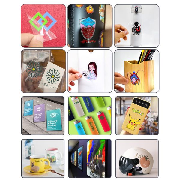 FCOLOR 6*500ML UV Ink for Soft Hard Materials Used for Leather ,Banner,PVC Plastic Shell for TX800 I3200 I1600 DX7 DX5 XP600