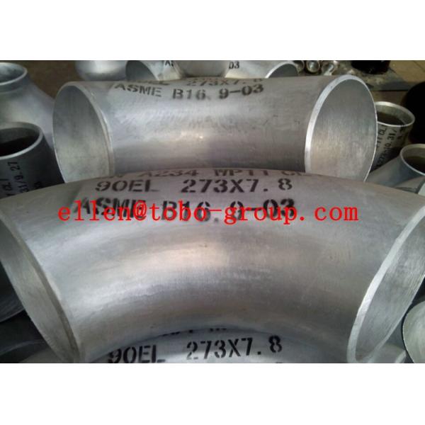 ASTM B366 UNS N10276 Hastelloy C276 coude THK SCH5S - SCH160 XXS de 45 degrés