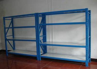 Adjustable 4 Shelf Metal Shelving Unit Goods Storage For Warehose