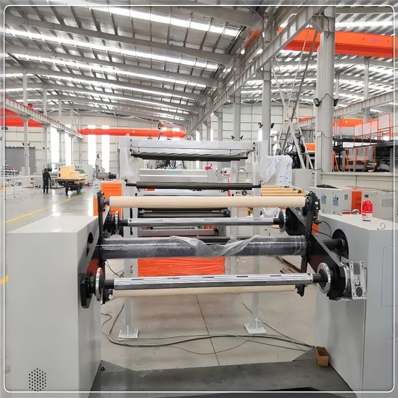 PETG Decorative Sheet Extrusion Line with 600KG/H Output, 0.2-2mm Thickness Range and GAG Three-Layer Structure