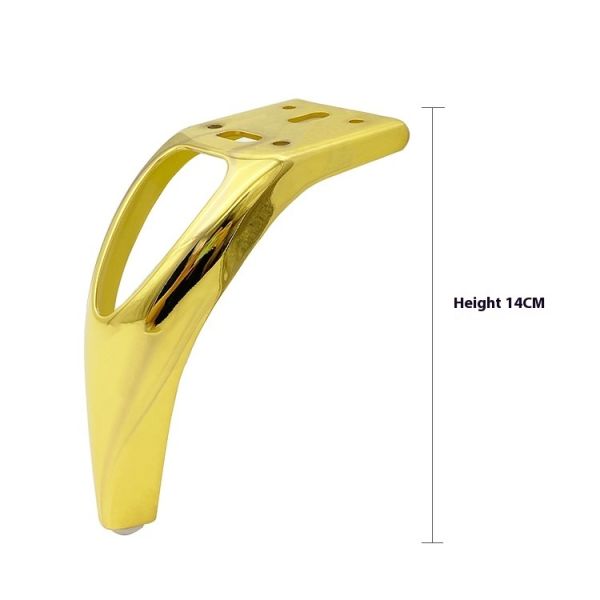 Wanjusheng Hardware Accessories Metal Feet Sofa Cabinet Gold Black Table Bed Iron Furniture Legs