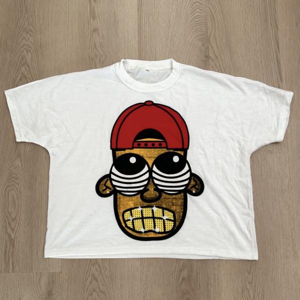 Custom Towel Embroidery Patches Logo Camo Baggy Jorts Streetwear High Quality Raw Hem Vintage Denim Jean Shorts for Men