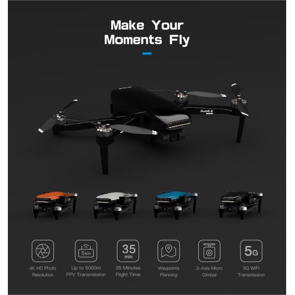 управление по радио датчика g камеры Wifi 4k Hd трутня игрушки 5.8g 35W RC на открытом воздухе
