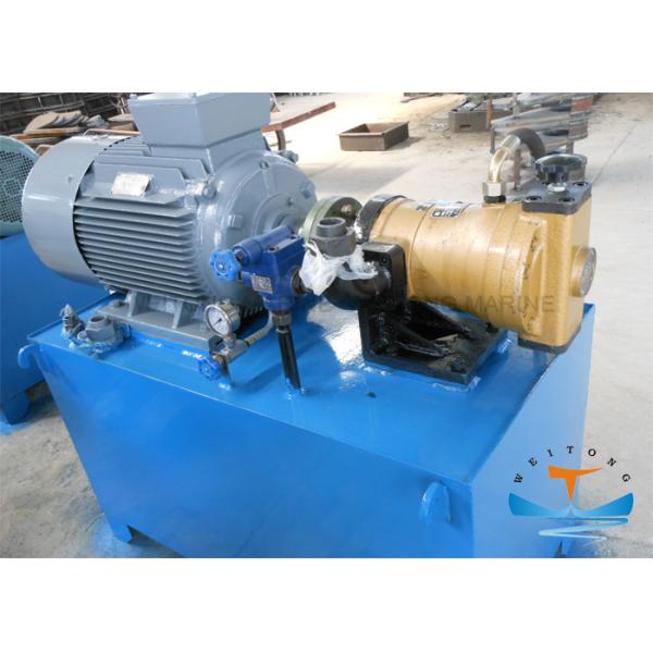Single Drum Marine Anchor Windlass 12.5-114m Diameter Perfect Starting