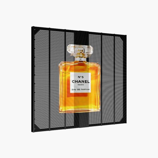 P3.9-P7.8 Indoor Waterproof See-Trough LED Video Wall LED Mesh Transparent Grille Led Display Screen for Advertising